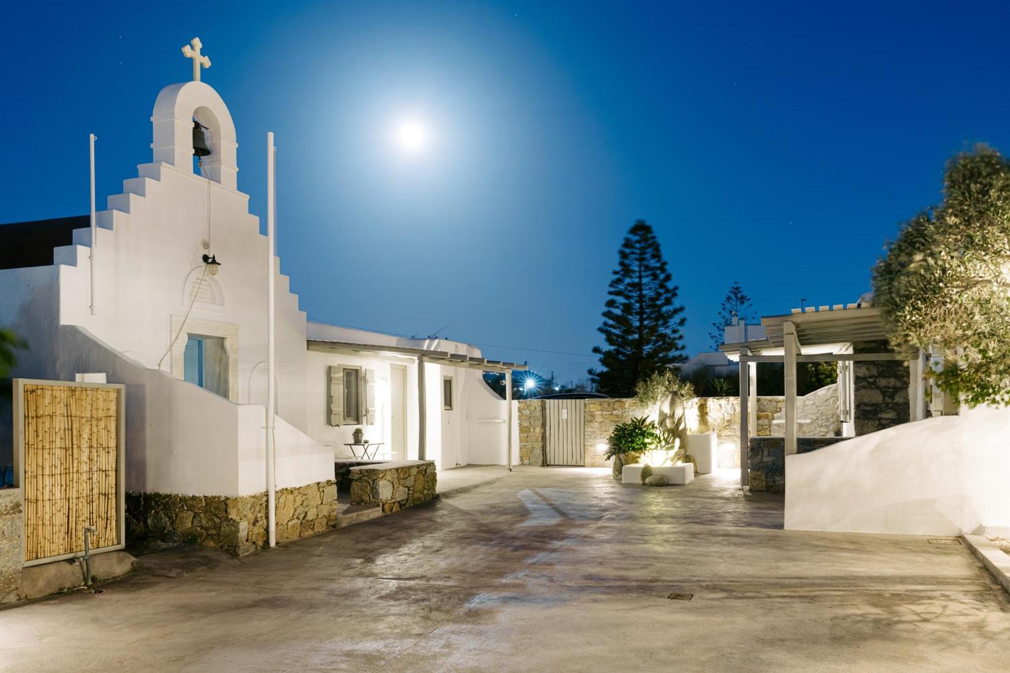 Apartament White And Grey Mykonos Town Zewnętrze zdjęcie