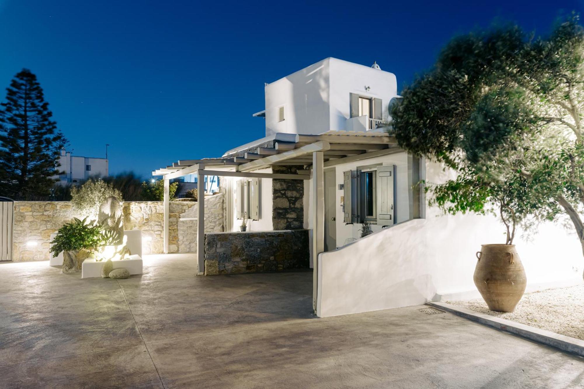 Apartament White And Grey Mykonos Town Zewnętrze zdjęcie