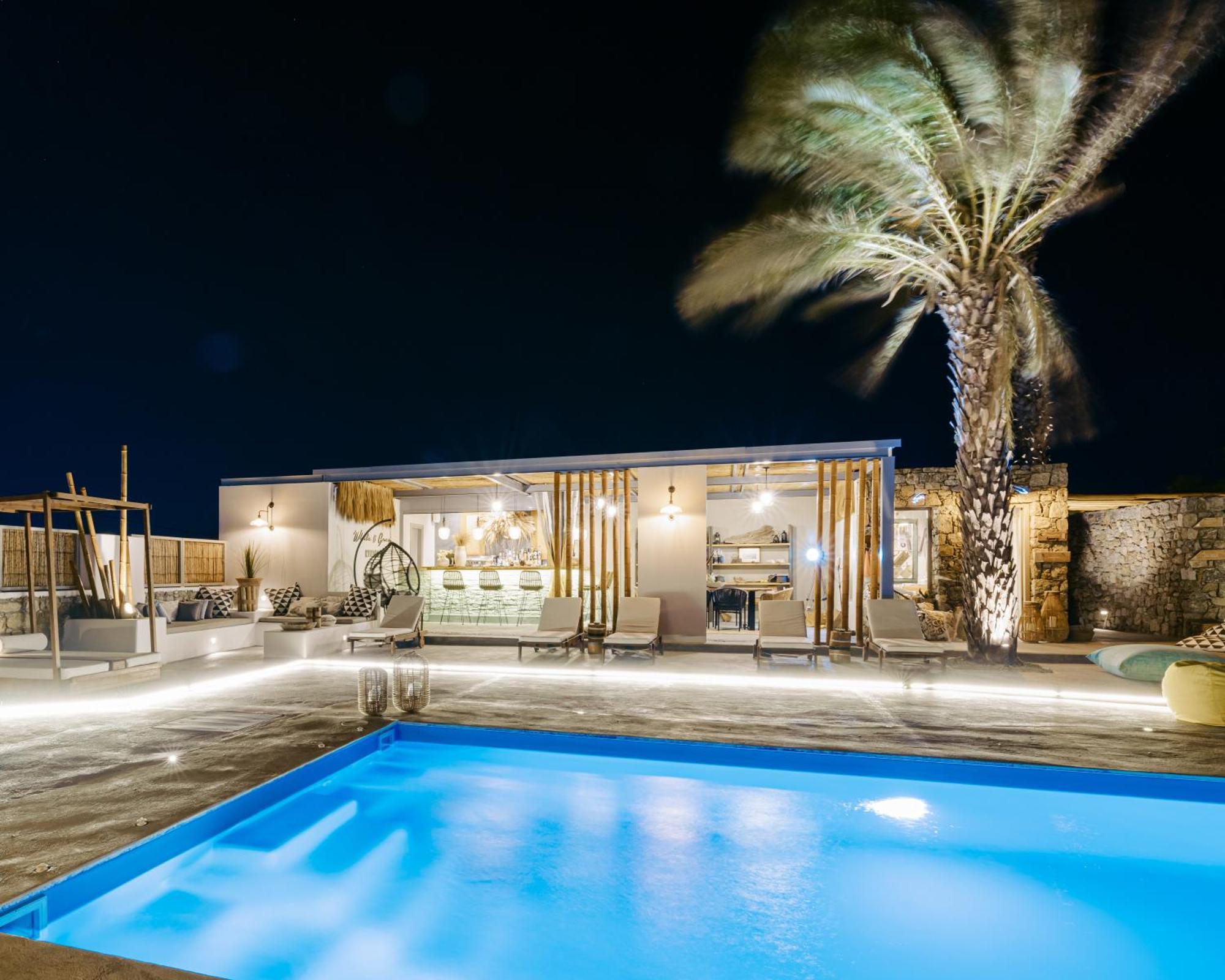 Apartament White And Grey Mykonos Town Zewnętrze zdjęcie